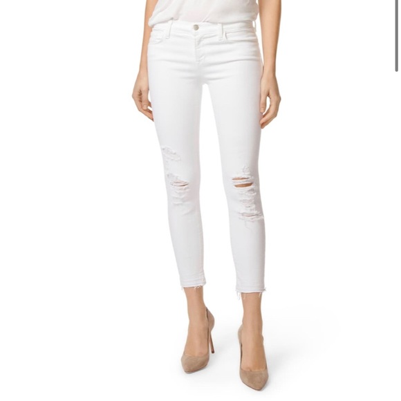 J Brand white skinny jean size 26 - Picture 1 of 4